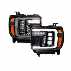 Form Lighting 2015-2019 GMC Sierra 2500/3500 LED Projector Headlights